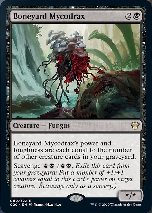 【ENG】《骨塚の巻きひげ菌/Boneyard Mycodrax》[C20]