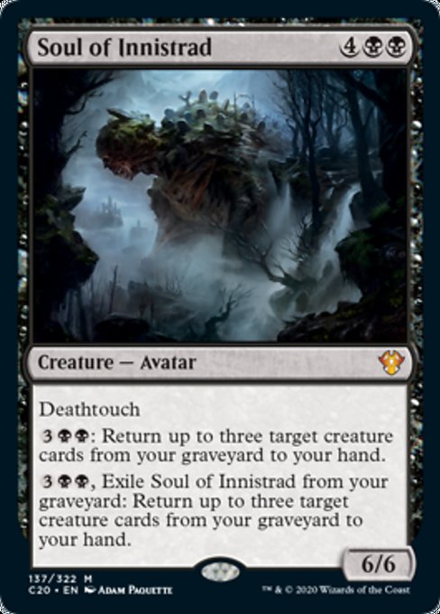 【ENG】《イニストラードの魂/Soul of Innistrad》[C20]