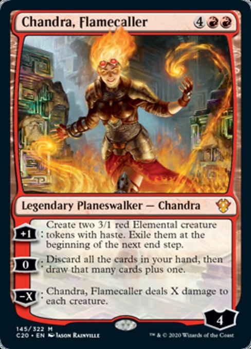 【ENG】《炎呼び、チャンドラ/Chandra, Flamecaller》[C20]