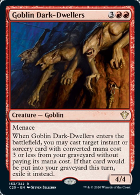 【ENG】《ゴブリンの闇住まい/Goblin Dark-Dwellers》[C20]