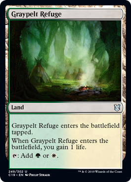 【ENG】《灰色革の隠れ家/Graypelt Refuge》[C19]