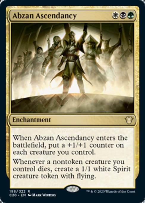 【ENG】《アブザンの隆盛/Abzan Ascendancy》[C20]