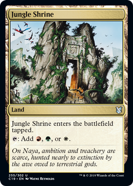 【ENG】《ジャングルの祭殿/Jungle Shrine》[C19]