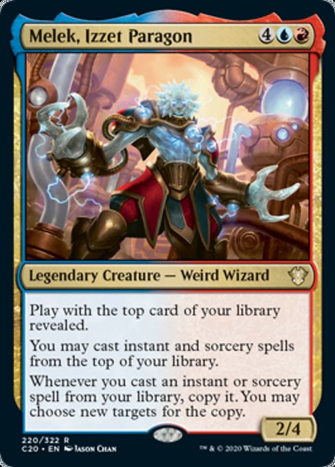 【ENG】《イゼットの模範、メーレク/Melek, Izzet Paragon》[C20]