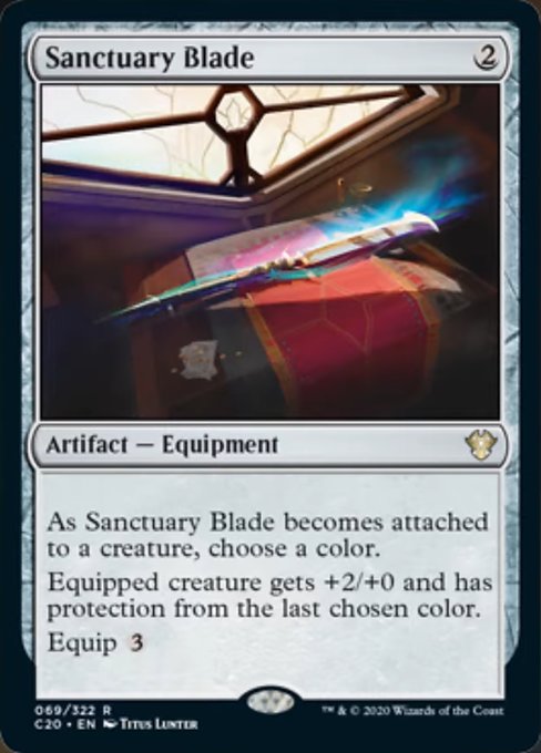 【ENG】《聖域の刃/Sanctuary Blade》[C20]