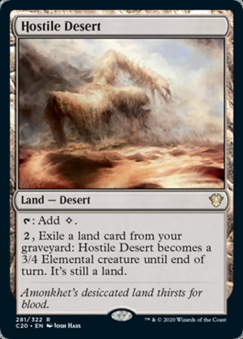 【ENG】《敵意ある砂漠/Hostile Desert》[C20]