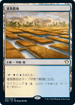 【JPN】《灌漑農地/Irrigated Farmland》[C20]