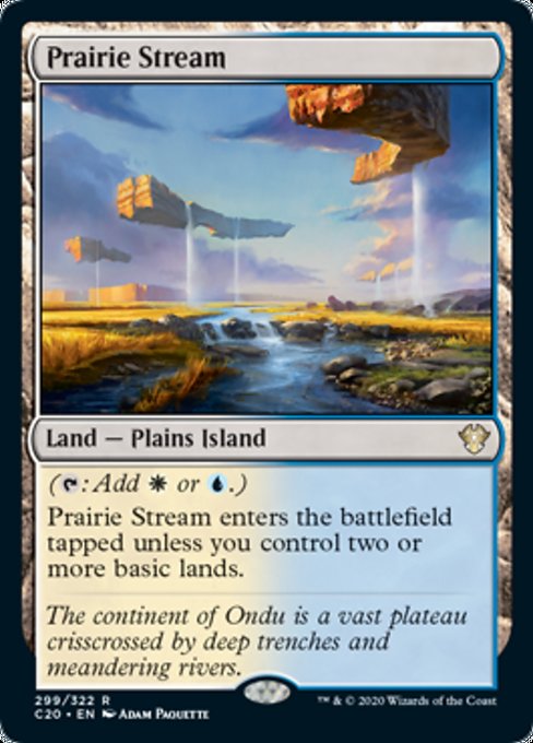 【ENG】《大草原の川/Prairie Stream》[C20]