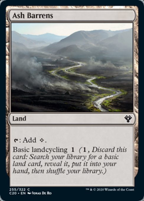【ENG】《灰のやせ地/Ash Barrens》[C20]