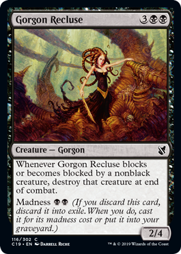 【ENG】《ゴルゴンの世捨て/Gorgon Recluse》[C19]