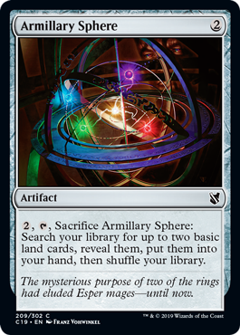 【ENG】《天球儀/Armillary Sphere》[C19]