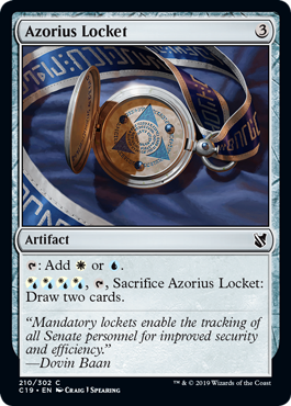 【ENG】《アゾリウスのロケット/Azorius Locket》[C19]