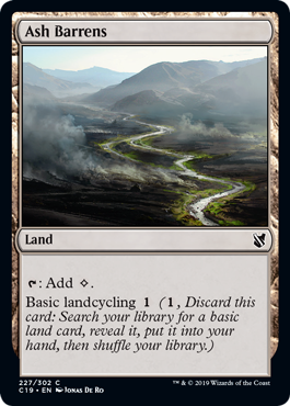 【ENG】《灰のやせ地/Ash Barrens》[C19]