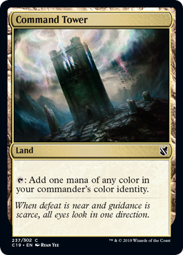 【ENG】《統率の塔/Command Tower》[C19]