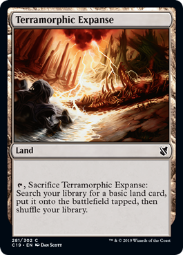 【ENG】《広漠なる変幻地/Terramorphic Expanse》[C19]