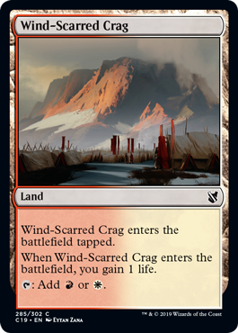 【ENG】《風に削られた岩山/Wind-Scarred Crag》[C19]
