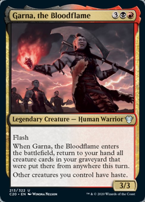 【ENG】《血の炎、ガルナ/Garna, the Bloodflame》[C20]