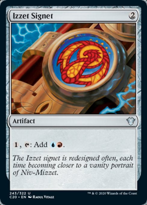 【ENG】《イゼットの印鑑/Izzet Signet》[C20]