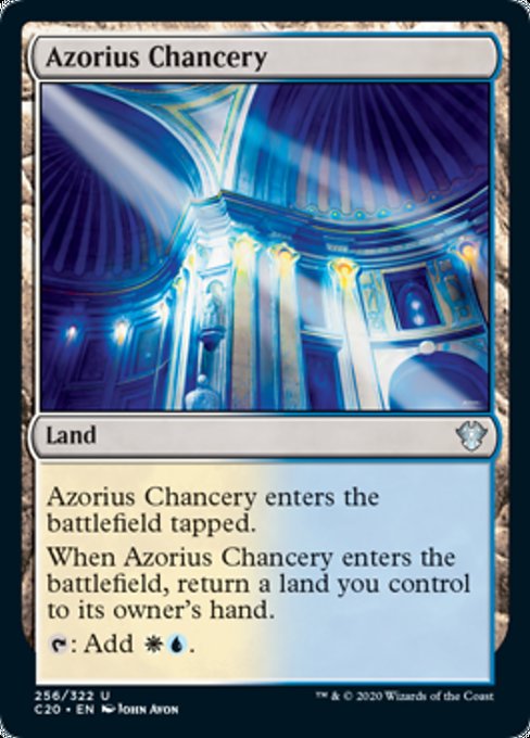 【ENG】《アゾリウスの大法官庁/Azorius Chancery》[C20]