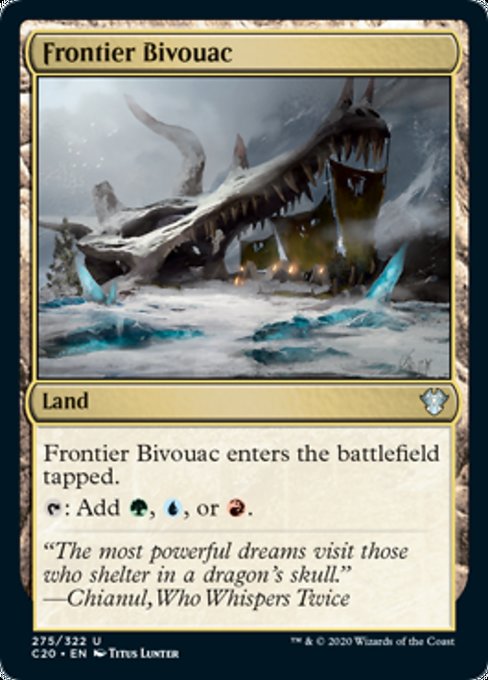 【ENG】《開拓地の野営地/Frontier Bivouac》[C20]