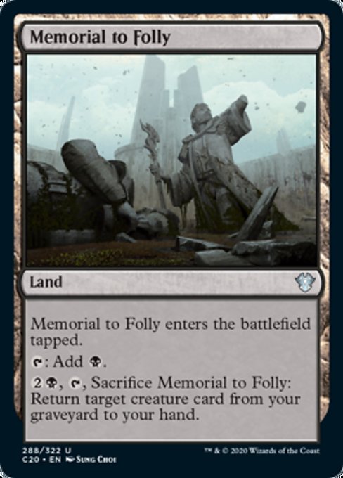【ENG】《愚蒙の記念像/Memorial to Folly》[C20]