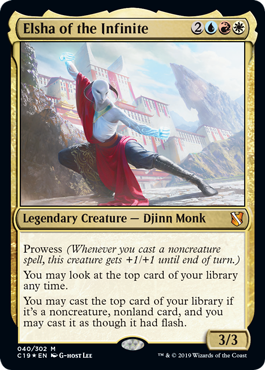 【ENG】【Foil】《無限のエルシャ/Elsha of the Infinite》[C19]