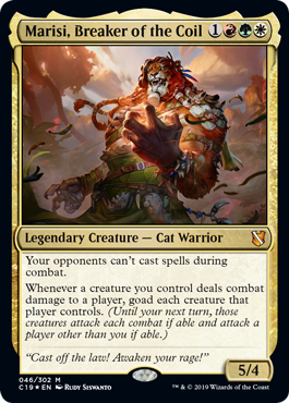 【ENG】【Foil】《コイルの破壊者、マリーシ/Marisi, Breaker of the Coil》[C19]