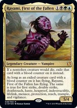 【ENG】【Foil】《最初に堕ちし者、ラヤミ/Rayami, First of the Fallen》[C19]