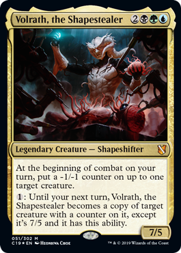 【ENG】【Foil】《姿奪い、ヴォルラス/Volrath, the Shapestealer》[C19]