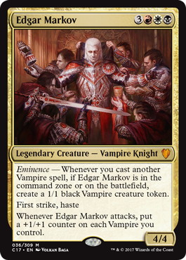 【ENG】【Foil】《エドガー・マルコフ/Edgar Markov》[C17]