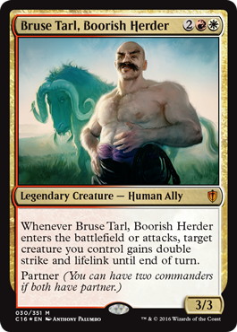【ENG】【Foil】《粗野な牧人、ブルース・タール/Bruse Tarl, Boorish Herder》[C16]