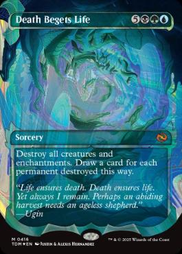 【ENG】【Foil】■ハロー■《生を産む死/Death Begets Life》[TDM]