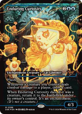 【ENG】【Foil】■ショーケース■《永劫の好奇心/Enduring Curiosity》[DSK]