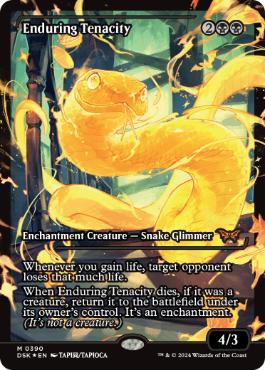 【ENG】【Foil】■ショーケース■《永劫の不屈/Enduring Tenacity》[DSK]