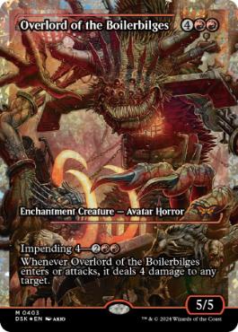 【ENG】【Foil】■フラクチャー■《ボイラービルジの大主/Overlord of the Boilerbilges》[DSK]