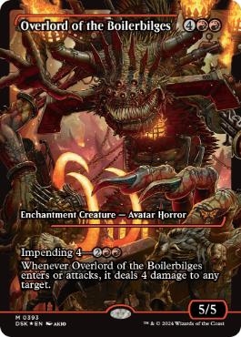 【ENG】【Foil】■ショーケース■《ボイラービルジの大主/Overlord of the Boilerbilges》[DSK]
