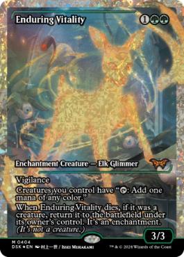 【ENG】【Foil】■フラクチャー■《永劫の活力/Enduring Vitality》[DSK]