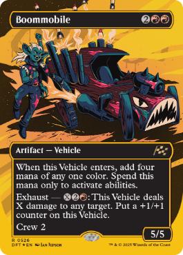 【ENG】【Foil】■FP/ボーダーレス■《爆弾車/Boommobile》[DFT]