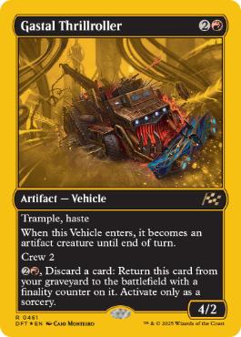 【ENG】【Foil】■FP■《ガスタルの激ヤバ車/Gastal Thrillroller》[DFT]