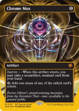 【ENG】【Foil】■FP/ボーダーレス■《金属モックス/Chrome Mox》[SPG]