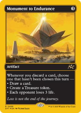 【ENG】【Foil】■FP■《忍耐の記念碑/Monument to Endurance》[DFT]