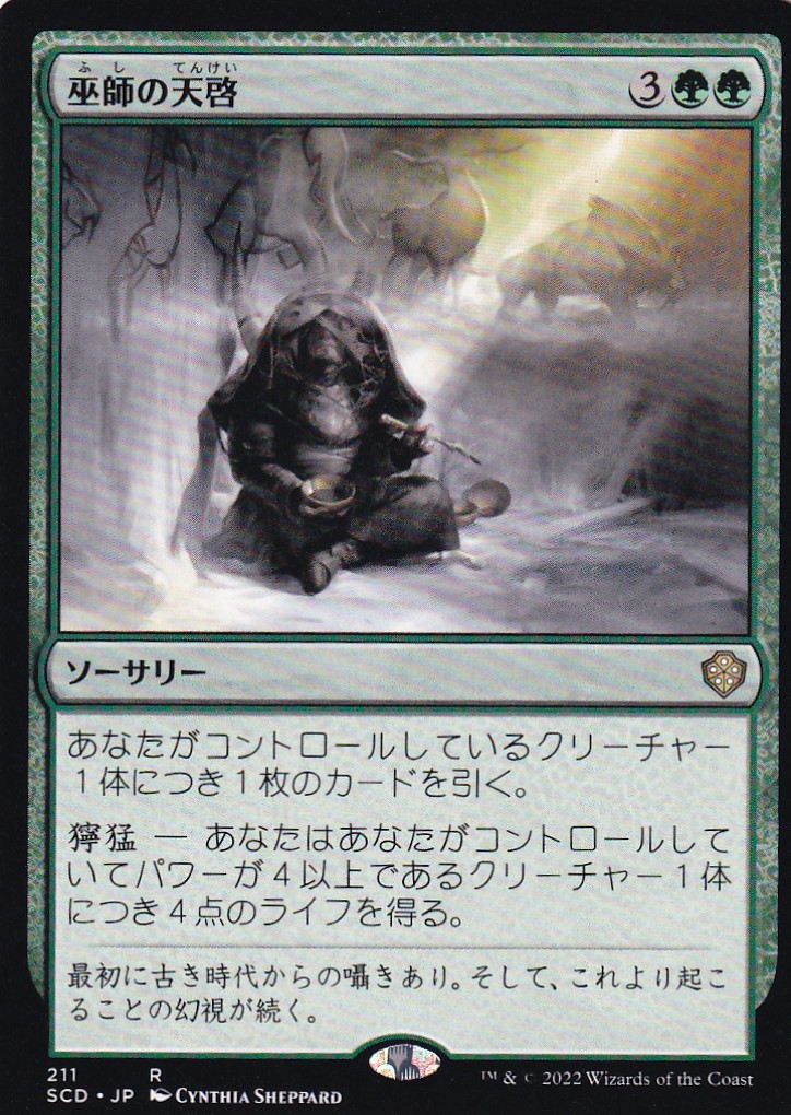 【JPN】《巫師の天啓/Shamanic Revelation》[SCD]