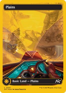 【ENG】【Foil】■FP■《平地/Plains》(507)[DFT]