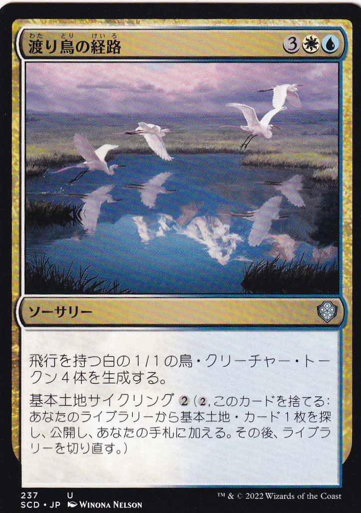 【JPN】《渡り鳥の経路/Migratory Route》[SCD]