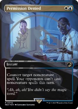 【ENG】【Foil】■ロゴ入り版■《権限否認/Permission Denied》[REX]