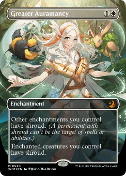 【ENG】【Foil】■コンフェッティ■《偉大なるオーラ術/Greater Auramancy》[WOT]