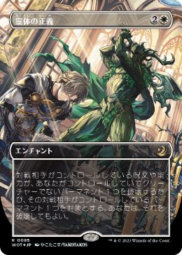 【JPN】【Foil】■コンフェッティ■《霊体の正義/Karmic Justice》[WOT]