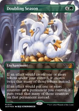 【ENG】【Foil】■コンフェッティ■《倍増の季節/Doubling Season》[WOT]