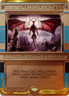 【ENG】【Foil】《全知/Omniscience》[MPS]