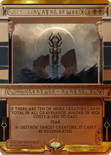 【ENG】【Foil】《悲哀の化身/Avatar of Woe》[MPS]